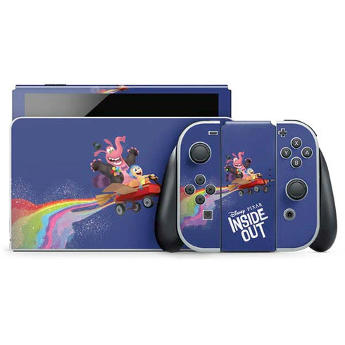 Disney Inside Out Joy and Bing Bong Nintendo Switch OLED (2021) Skin